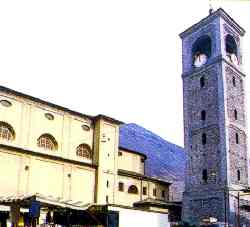 La Collegiata SS. Gervasio e Protasio -SONDRIO-